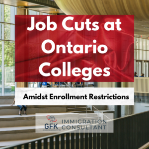 Job Cuts at Ontario Colleges