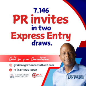 7146 PR invites in two Express Entry draws