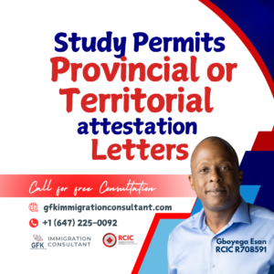 Study permits: Provincial or territorial attestation letters