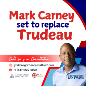 Mark Carney set to replace Trudeau