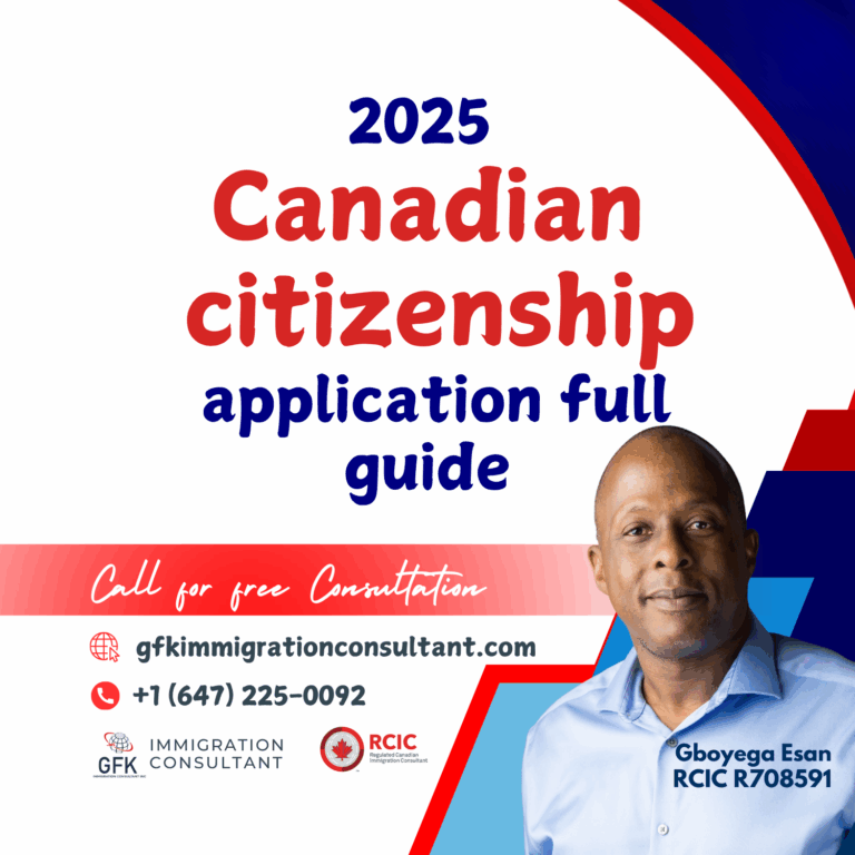 2025 Canadian citizenship application full guide