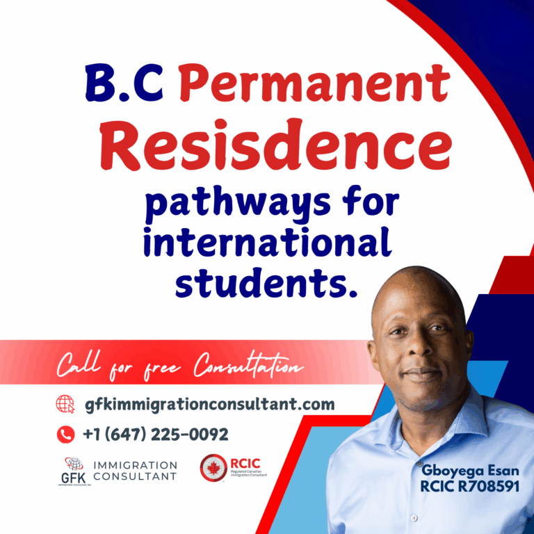 BC PR Pathways for International Students