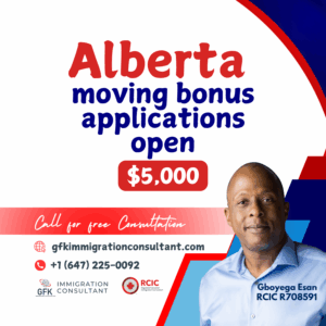 Alberta Moving Bonus Applications Open
