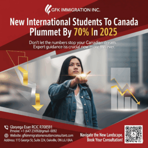 New International Students To Canada Plummet