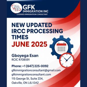 New Updated IRCC Processing Times- June 2025