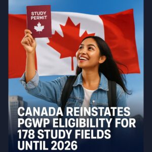 Canada Reinstates PGWP Eligibility For 178 Study Fields Until 2026