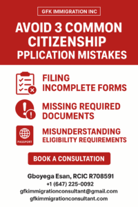 Avoid 3 common citizenship mistakes