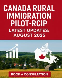 Canada Rural Immigration Pilot-RCIP Latest Updates
