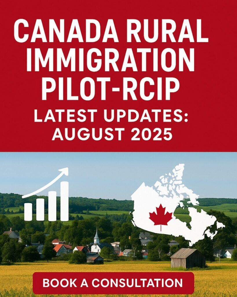 Canada Rural Immigration Pilot-RCIP Latest Updates
