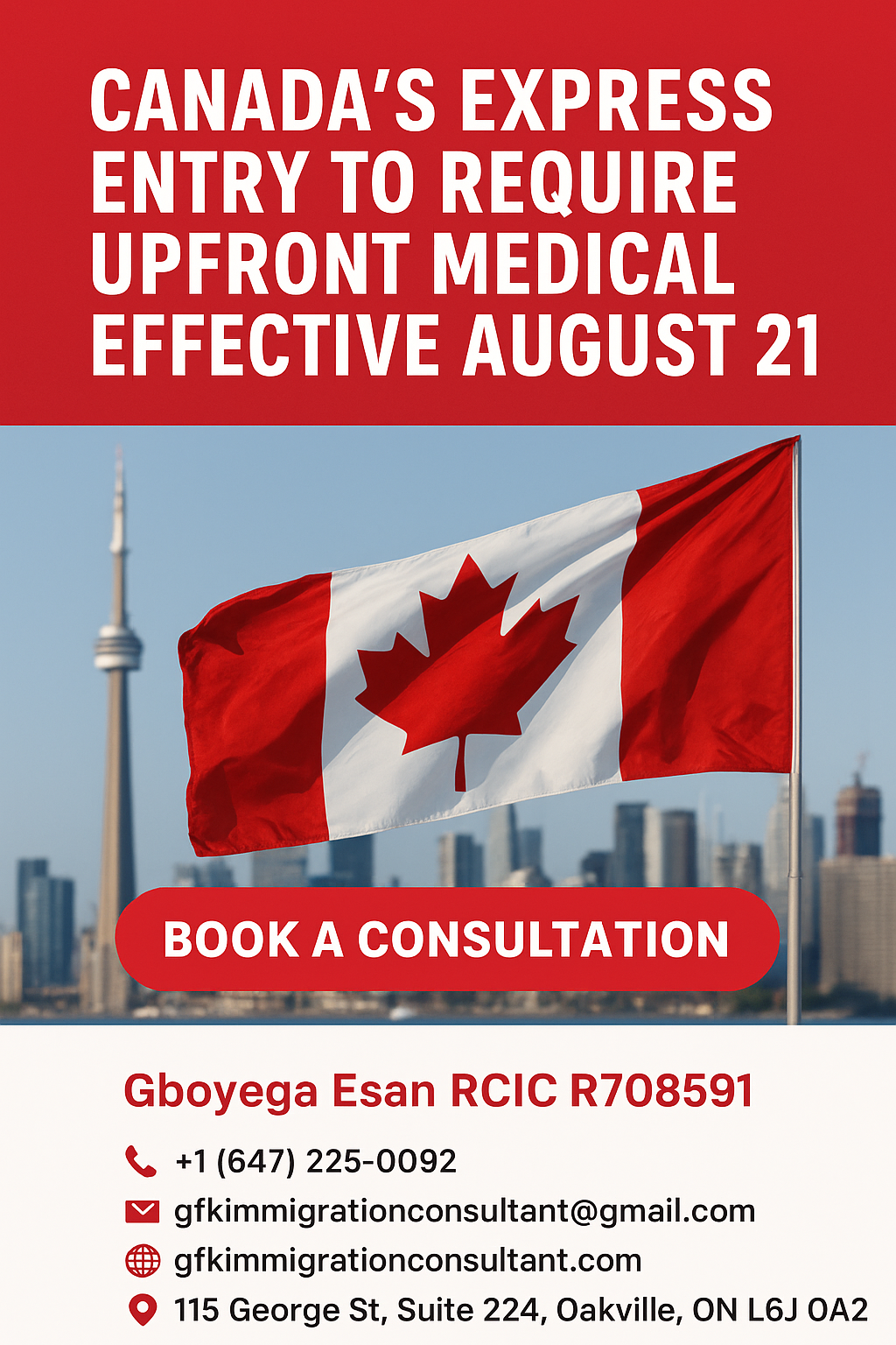 Canada’s Express Entry To Require Upfront Medical