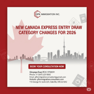 New Canada Express Entry Draw Category Changes For 2026