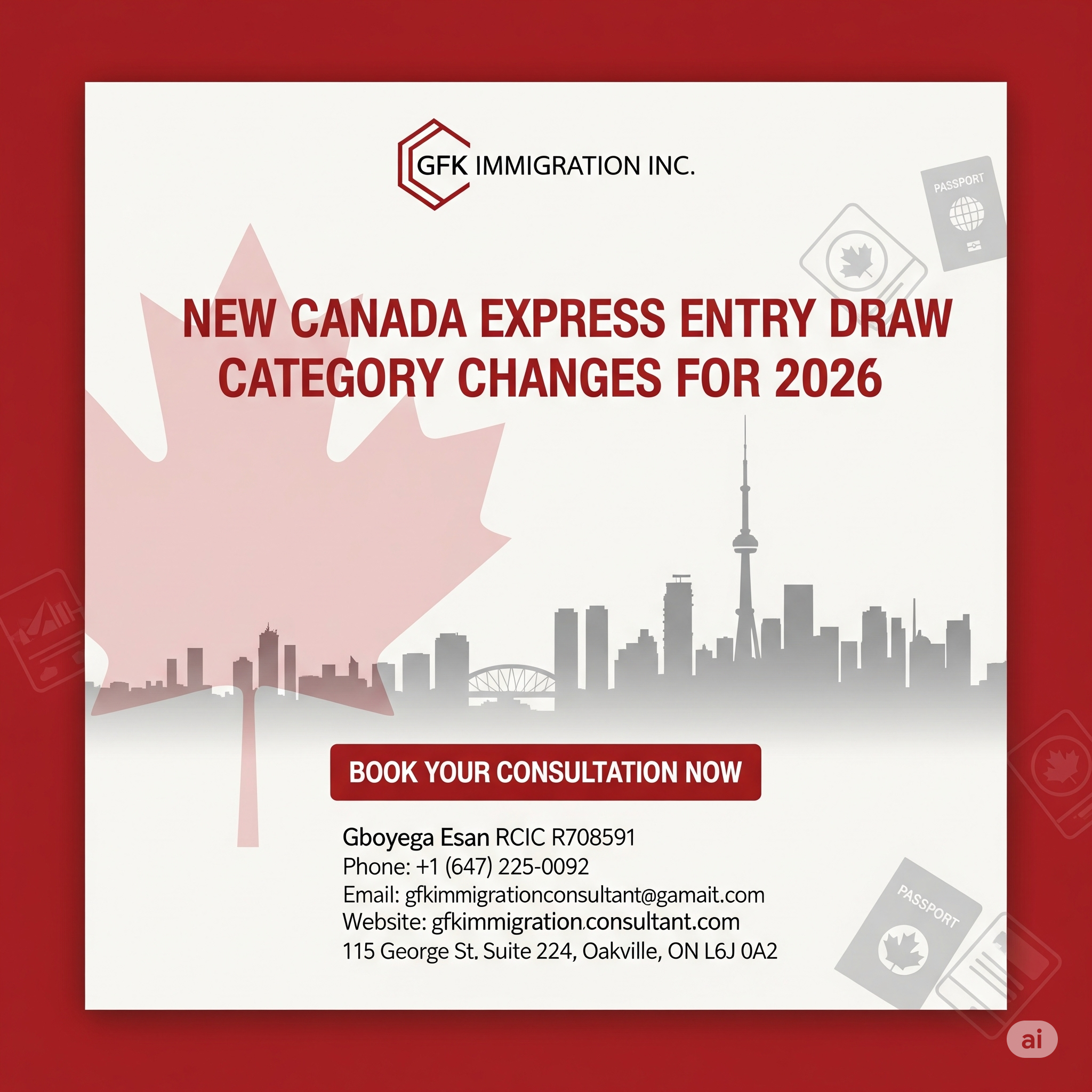 New Canada Express Entry Draw Category Changes For 2026