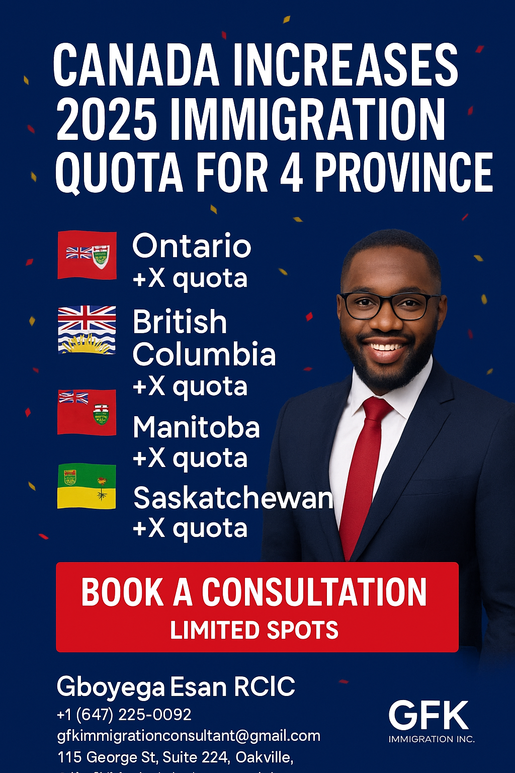 Canada Increases 2025 Immigration Quota For 4 Provinces