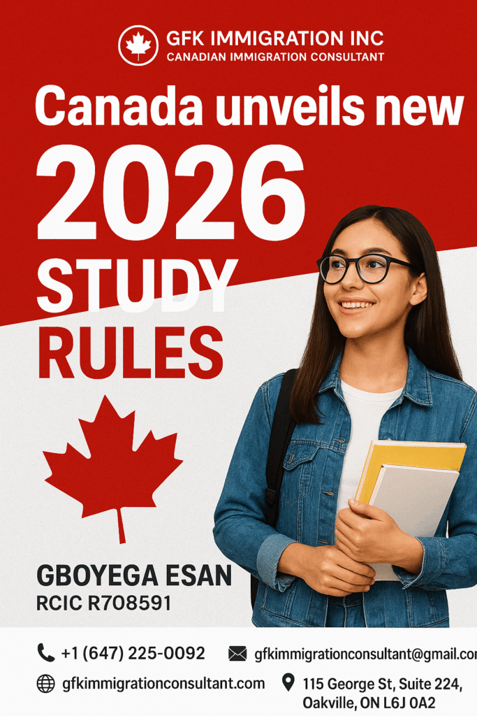 Canada unveils new 2026 study rules