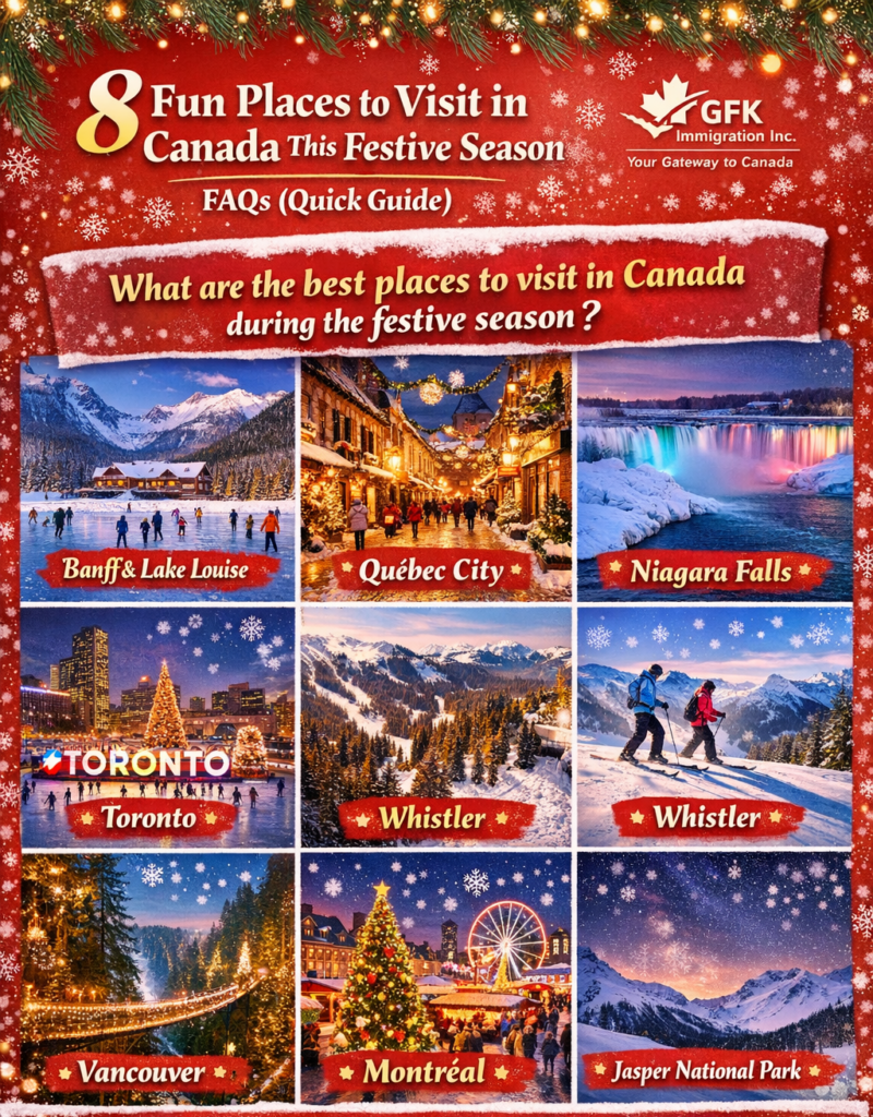 8 Fun Places to Visit in Canada This Festive Season