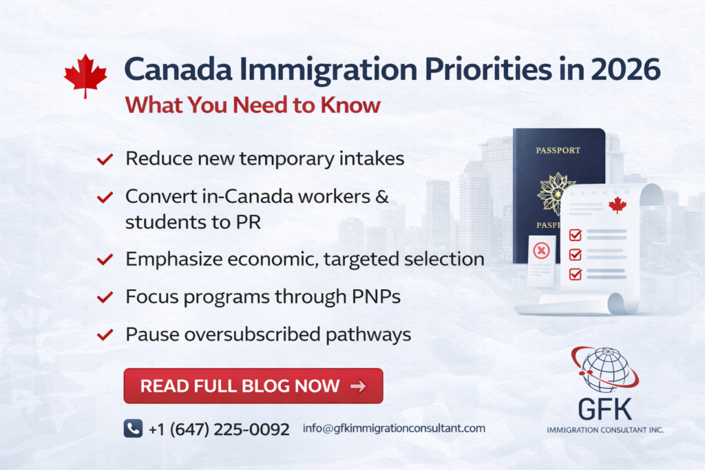 Canada Immigration Priorities 2026