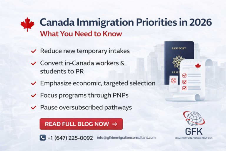 Canada Immigration Priorities 2026