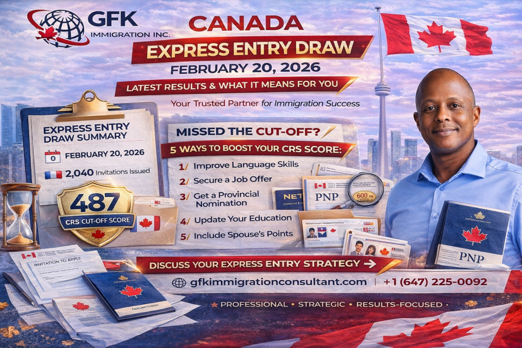Express Entry Draw February 20, 2026