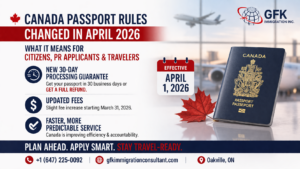 Canada Passport Rules Changed in April 2026