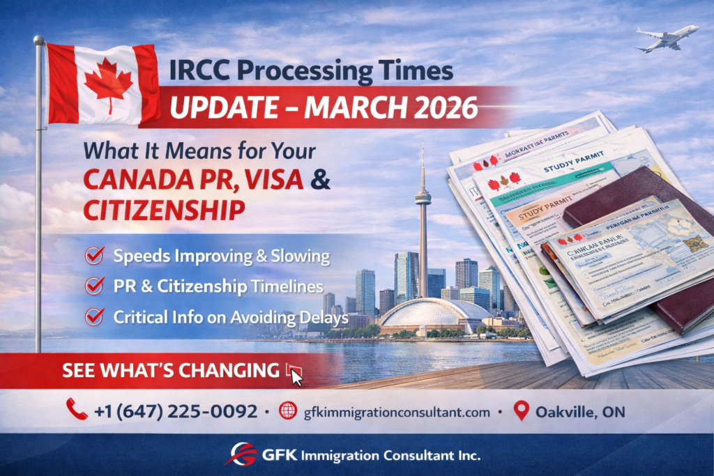 Contacter Ircc IRCC Processing Times March 2026 - GFK Immigration Consultant