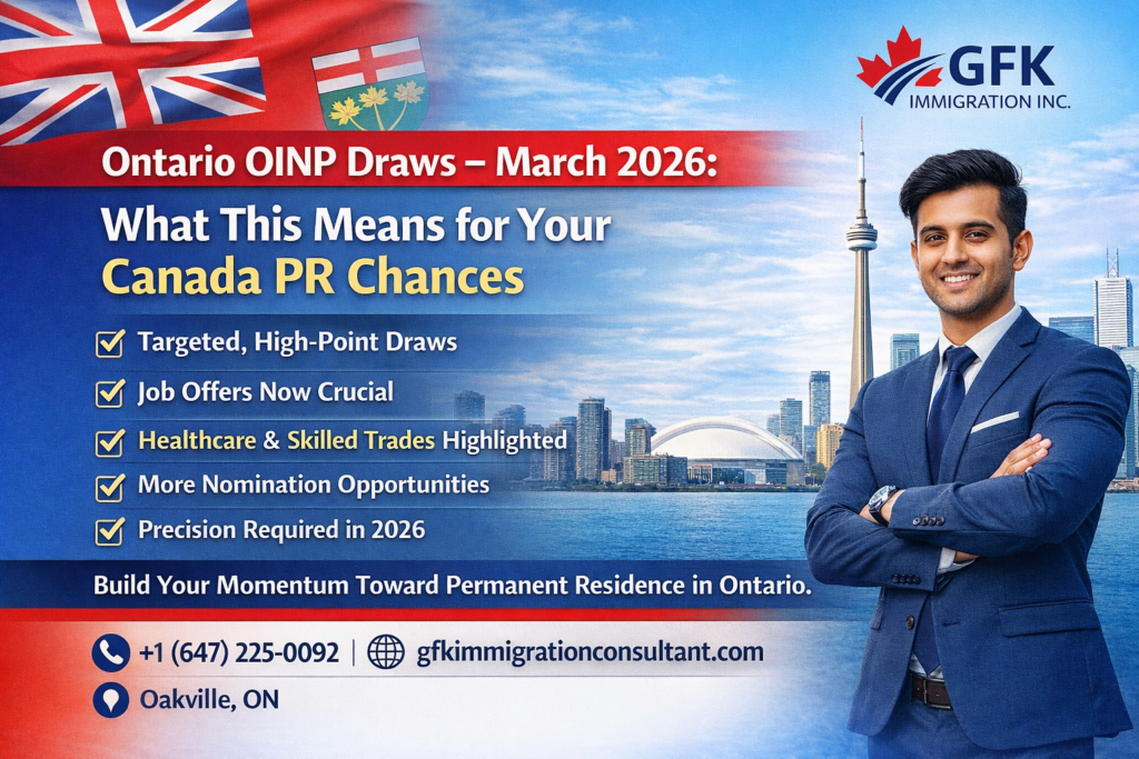 Ontario OINP Draw March 2026