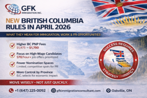 British Columbia New Rules in April 2026