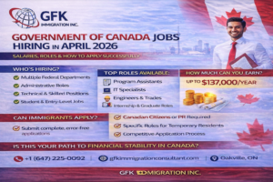 Government of Canada Jobs Hiring in April 2026