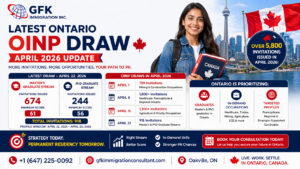 Latest Ontario OINP Draw April 2026