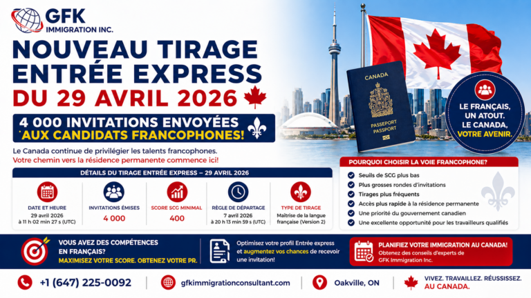 Nouveau tirage Entrée express du 29 avril 2026
