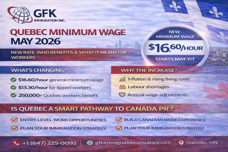 Quebec Minimum Wage Increase May 2026