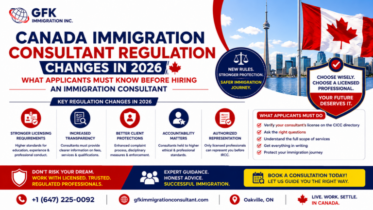 Canada Immigration Consultant Regulation Changes in 2026