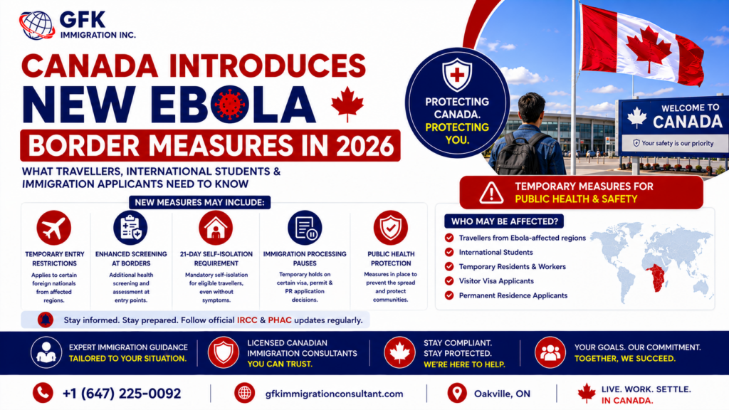 Canada Introduces New Ebola Border Measures in 2026