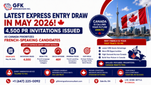 Latest Express Entry Draw in May 2026