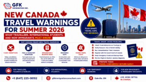 New Canada Travel Warnings