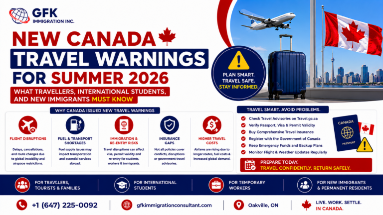New Canada Travel Warnings
