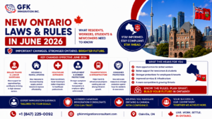 New Ontario Laws and Rules in June 2026