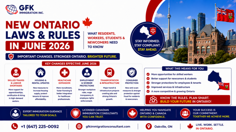 New Ontario Laws and Rules in June 2026