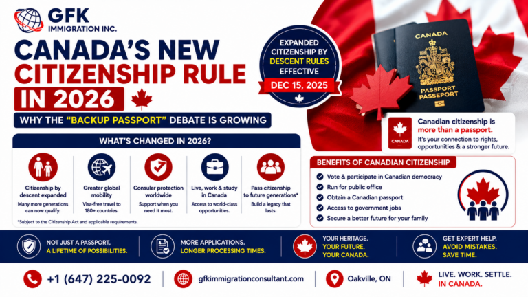 Canada’s New Citizenship Rule in 2026