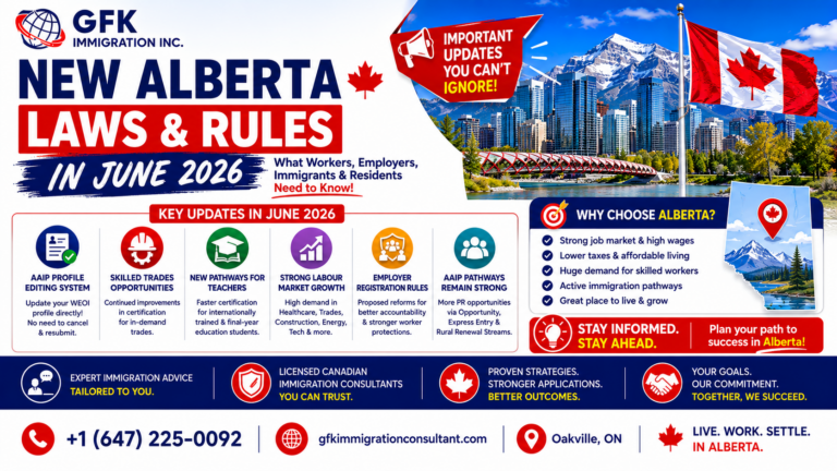 New Alberta Laws and Rules in June 2026