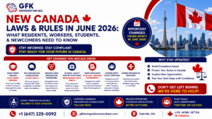 New Canada Laws and Rules in June 2026