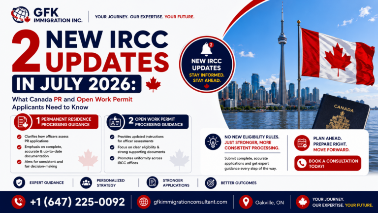 2 New IRCC Updates in July 2026