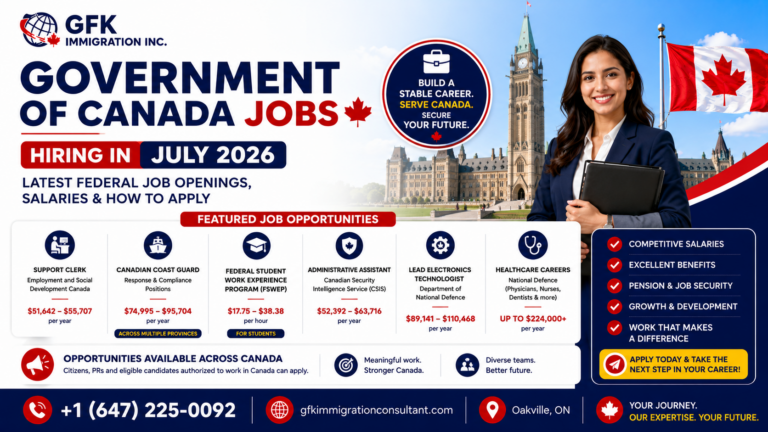 Government of Canada Jobs Hiring in July 2026