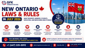 New Ontario Laws and Rules in July 2026