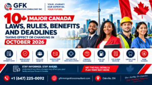 10 Major Canada Laws, Rules, Benefits and Deadlines Taking Effect or Changing in October 2026