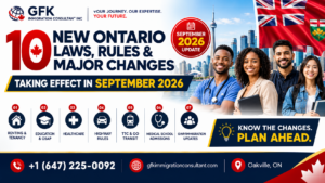 10 New Ontario Laws, Rules and Major Changes Taking Effect in September 2026