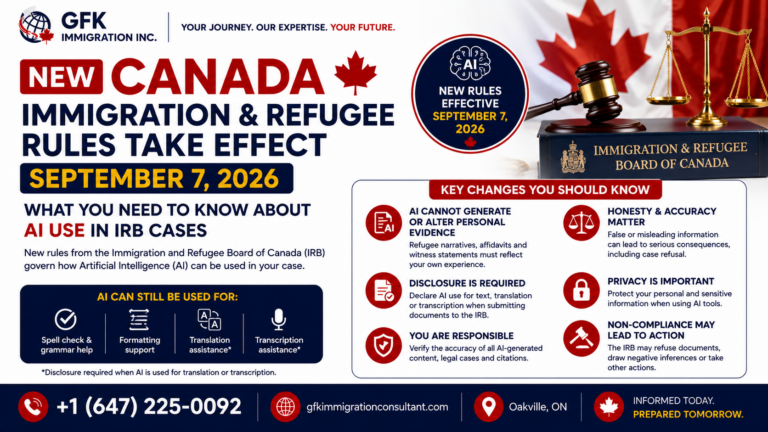 New Canada Immigration and Refugee Rules